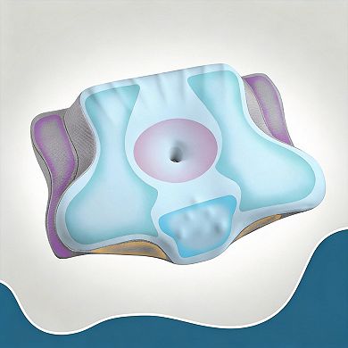 Memory Foam Contour Neck Pillow for Side Sleepers