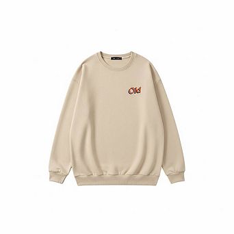 Slogan & Figure Print Long Sleeve T-Shirt