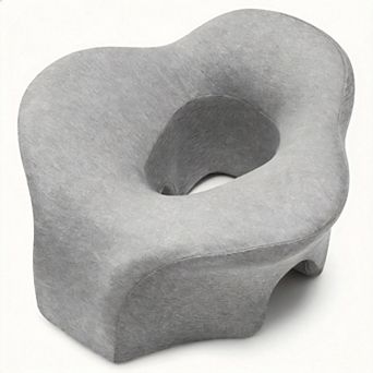 Face Down Pillow Massage Headrest Memory Foam Dual Holes