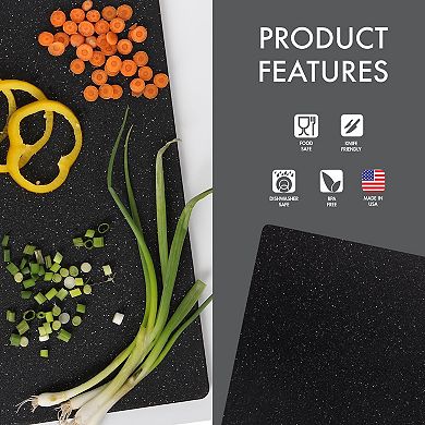 Reversible Pastry Board Dishwasher Safe Plastic Baking Prep 14 x 17