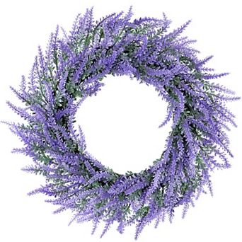 20" Sunflower Wildflower Wreath Spring Summer Farmhouse Decor