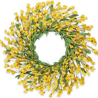26" Front Door Spring Summer Wreath All Season Indoor Outdoor Decor