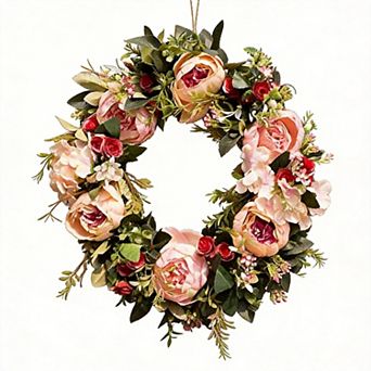 16" Artificial Peony Floral Wedding Mother Festival