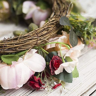 16" Artificial Peony Floral Wedding Mother Festival