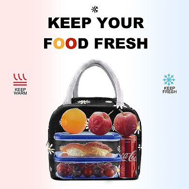 Insulated Lunch Tote Leakproof Cooler for Work Travel Picnic