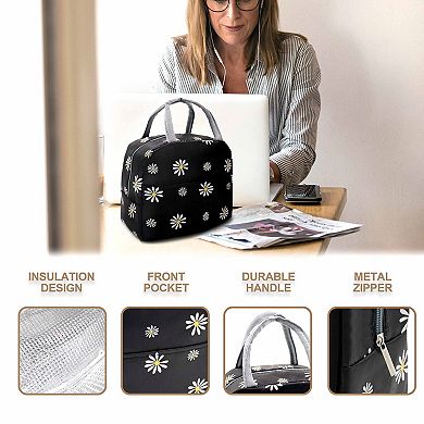 Insulated Lunch Tote Leakproof Cooler for Work Travel Picnic