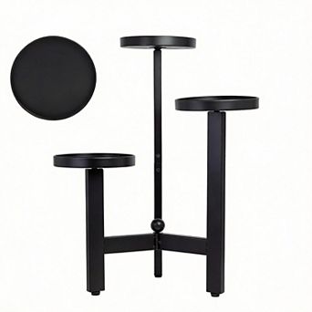 3 tier Iron Plant Stand Indoor Outdoor Flower Display Rack