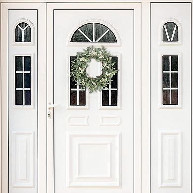 20'' Eucalyptus Wreath Front Door Porch Window Farmhouse All Seasons