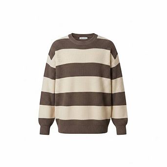 Two Tone Drop Shoulder Sweater