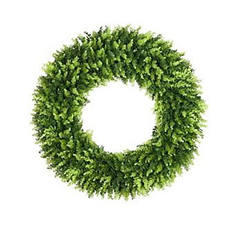 32'' Artificial Boxwood Wreath Summer Wedding Mother Festival