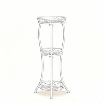 3 tier Tall Plant Stand Metal Multi-Level Holder Rack