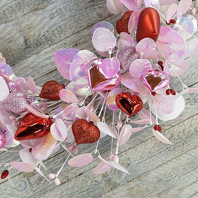 20" Wreath Heart Eucalyptus Door Wall Decor Wedding Mother Festival