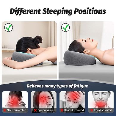Face Down Pillow Massage Headrest Vitrectomy Recovery Removable Cover