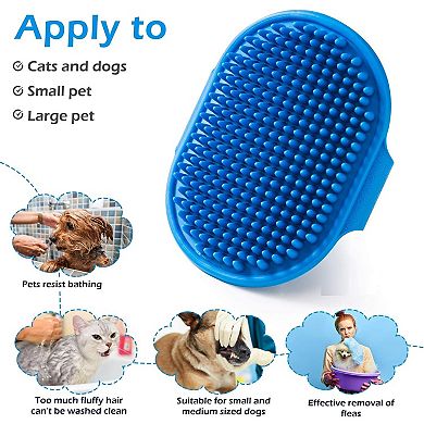 Pet Shampoo Massage Brush