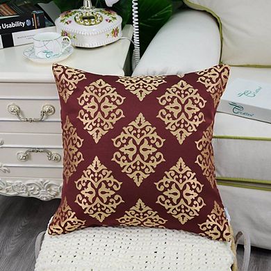 2-Piece Soft Jacquard Throw Pillow Cases