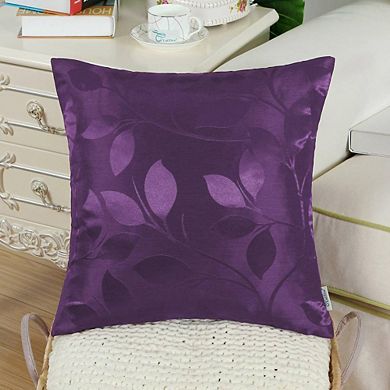 2-Piece Growing Leaves Throw Pillow Cases