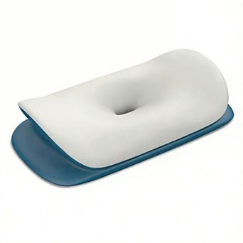 Memory Foam Contour Neck Pillow for Side Sleepers with Breathable Cover