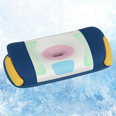 Memory Foam Contour Neck Pillow for Side Sleepers with Breathable Cover