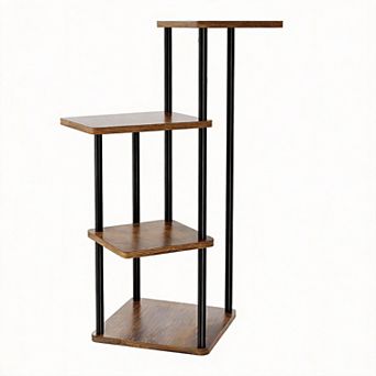4 tier Plant Stand Corner Shelf Indoor Flower Display