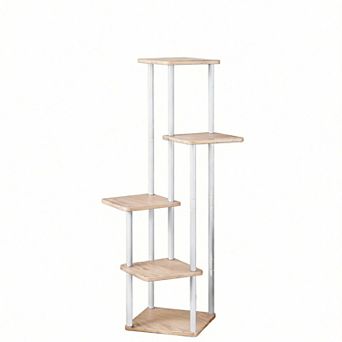 5 tier Indoor Metal Plant Stand Corner Flower Shelf