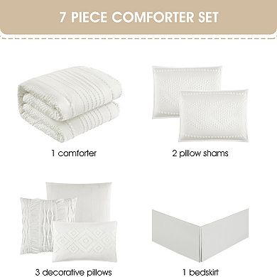 Nanshing Whitely Comforter Set with Shams