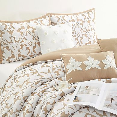 Nanshing Adoria Floral Comforter Set with Shams