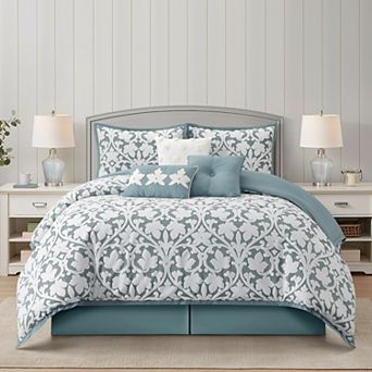 Nanshing Adoria Floral Comforter Set with Shams