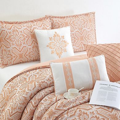 Nanshing Blaze Jacquard Comforter Set with Shams