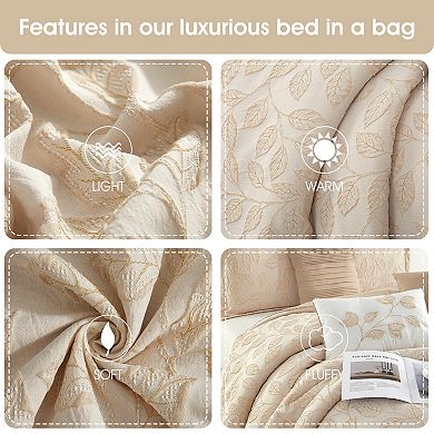 Nanshing Kyro Leaves 7-Piece Comforter Set