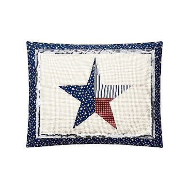 Modern Heirloom Texas Lone Star Quilt Set with Shams
