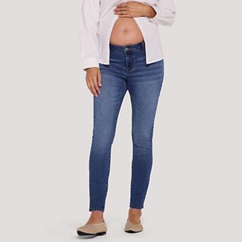 Maternity Motherhood® Under Belly Ankle Skinny Jeggings