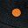 Black Orange Dot