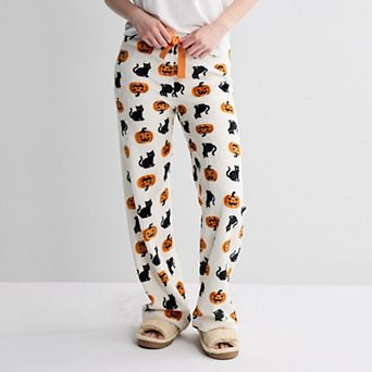 Juniors' Mighty Fine Plush Halloween Pants