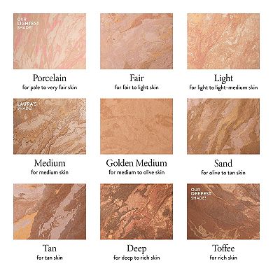 Balance and Brighten Color Correcting Baked Powder Foundation + FlashProof AntiHot Flash Setting Spray Set