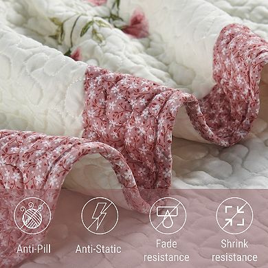 Serenta Embroidery Daybed Bedspread Set with Shams