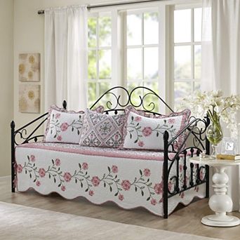 Serenta Embroidery Daybed Bedspread Set with Shams