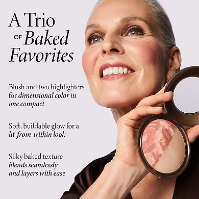 Baked Blush and Glow Powder Blush & Highlighters Trio