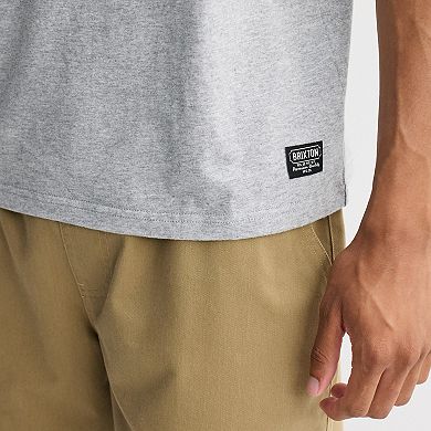 Men's Brixton Stock Short Sleeve Baseball Henley