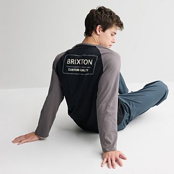 Men's Brixton Palmer Long Sleeve Baseball Raglan Tee