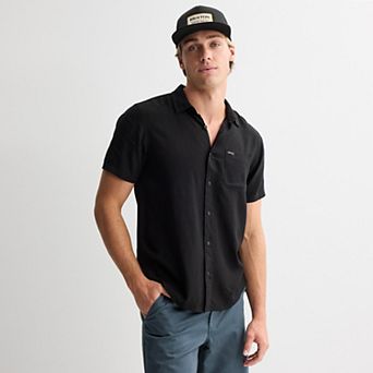 Men's Brixton Capital Short Sleeve Button-Down Woven Shirt