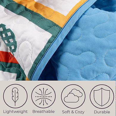 Lavish Home Quilt Set with Shams