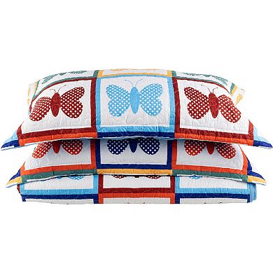 Lavish Home Quilt Set with Shams