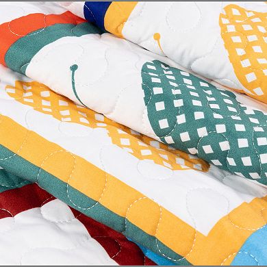 Lavish Home Quilt Set with Shams