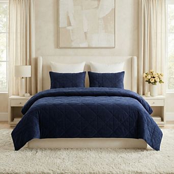 Lavish Home Quilt Set with Sham