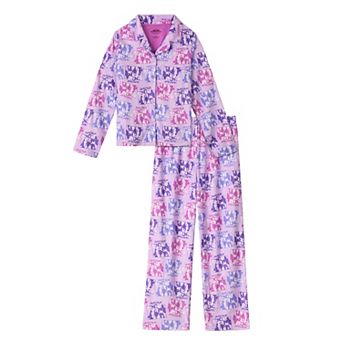 Girls 6-12 Huntrix Kpop Demon Hunters 2 pc Pajama Top & Pajama Bottoms Set