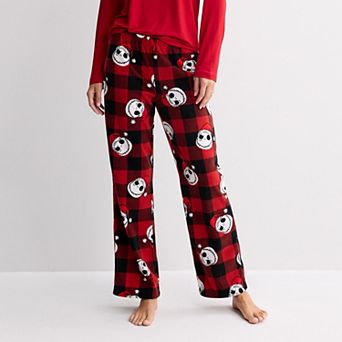 Women's Disney's Nightmare Before Christmas "Buffalo Jack" Micro Fleece Pajama Pants