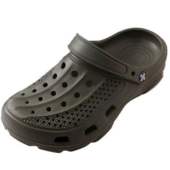 Roxoni Men’s Lightweight Slip-On Clog Slippers, Classic Sport Style Comfort Shoes