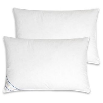 Sweet Home Collection 2-Pack 100% Down & Feather Premium Bed Pillows