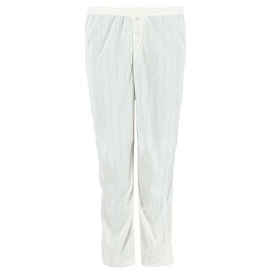 Love to Sleep Ladies Pointelle Crop Tank Pajama Set