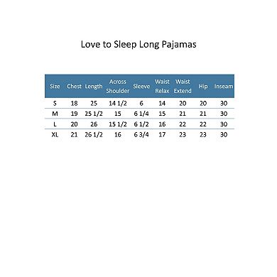 Love to Sleep Ladies Pointelle Crop Tank Pajama Set